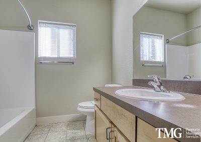 Bathroom at Glisan Townhomes in Gresham Oregon