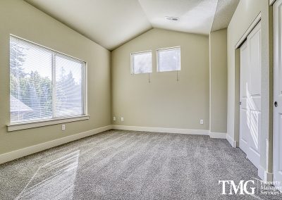 Bedroom at Glisan Townhomes in Gresham Oregon