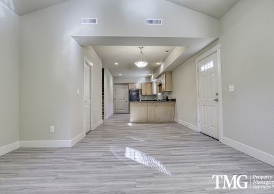 Living Room at Glisan Townhomes in Gresham Oregon