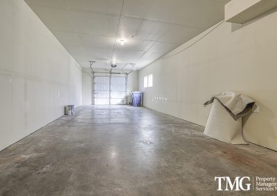 2 car tandem garage at Glisan Townhomes in Gresham Oregon