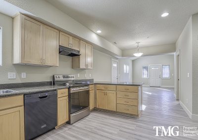 Kitchen at Glisan Townhomes in Gresham Oregon